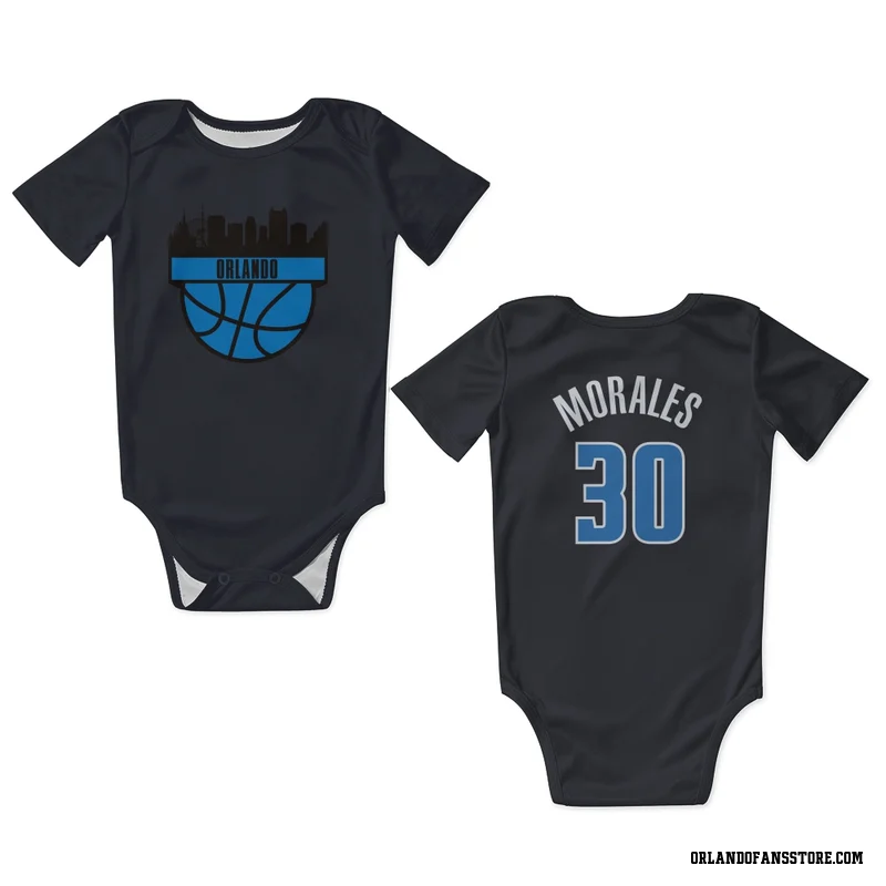 Black Orlando Magic  Alex Morales  Newborn & Infant Bodysuit