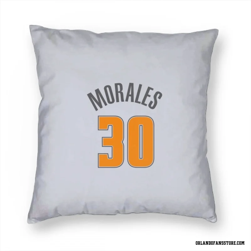 White Orlando Magic  Alex Morales  Pillow Cover (18 X 18)